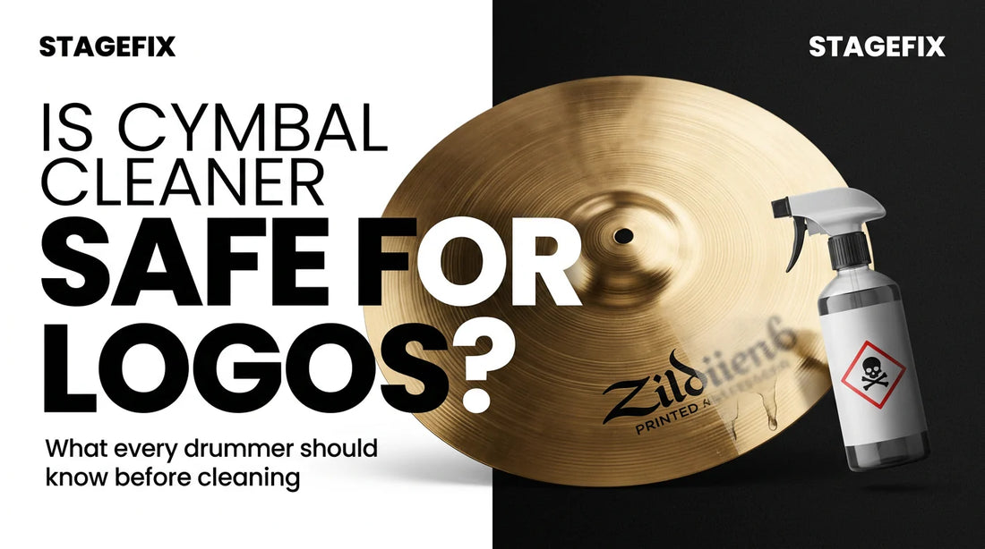 Is Cymbal Cleaner Safe for Logos? What Every Drummer Should Know