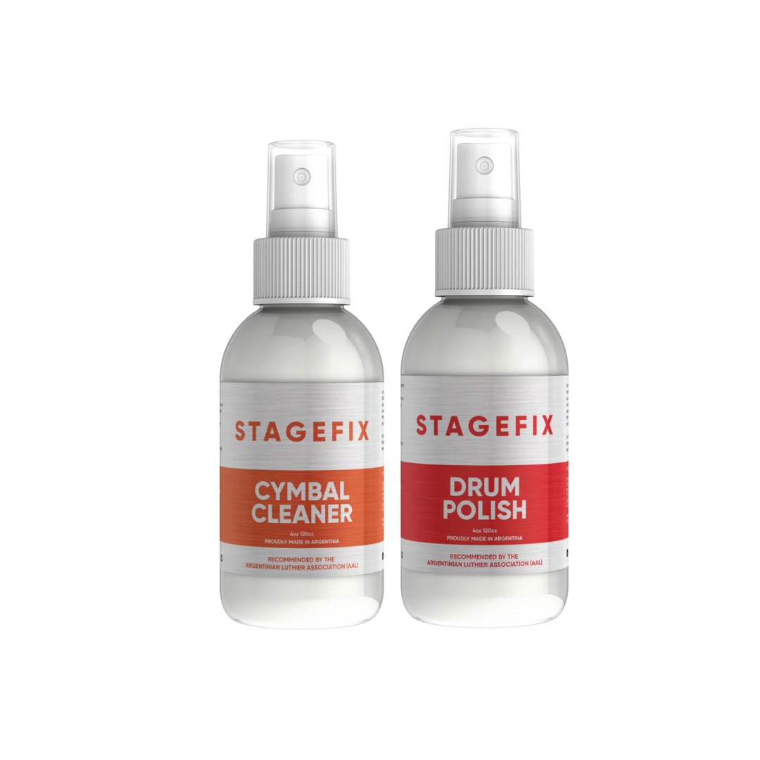 Drum Cleaning Kit – Complete Drum & Cymbal Care System with Drum Polish & Cymbal Cleaner (3-Piece)
