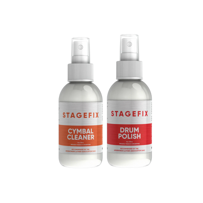 Drum Cleaning Kit – Complete Drum & Cymbal Care System with Drum Polish & Cymbal Cleaner (3-Piece)