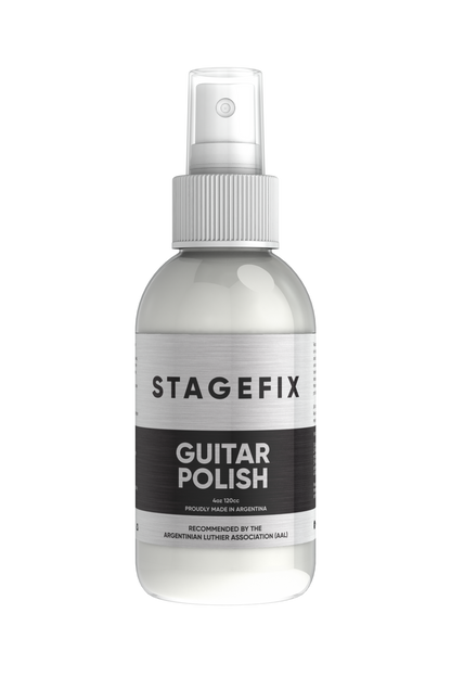 Guitar Polish & Cleaner 4oz – Non-Abrasive Formula for Electric, Acoustic & Bass – Safe on Nitro, Gloss, Satin & Matte Finishes – Removes Dirt & Fingerprints