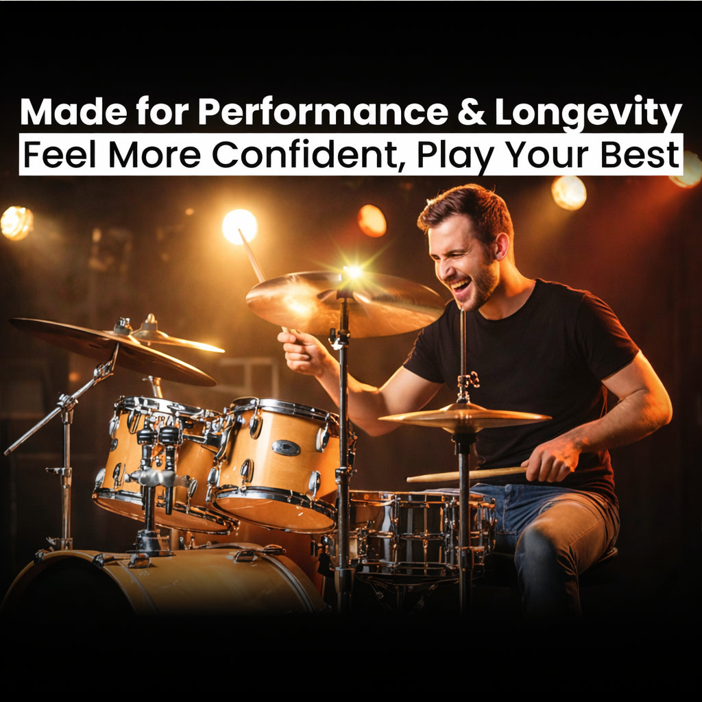 Drum Cleaning Kit – Cymbal Cleaner + Drum Polish + Microfiber Cloth